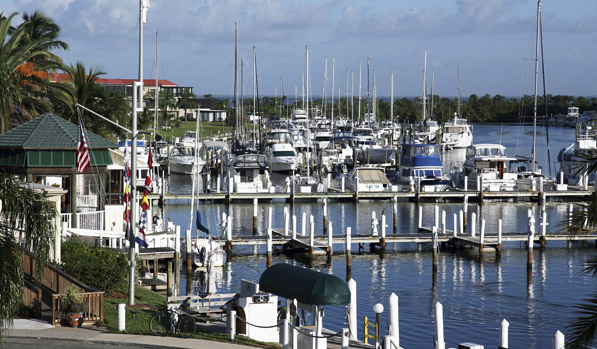 Boats Docked at Marina - Safe Harbor Burnt Store - Punta Gorda, Florida - Marinalife