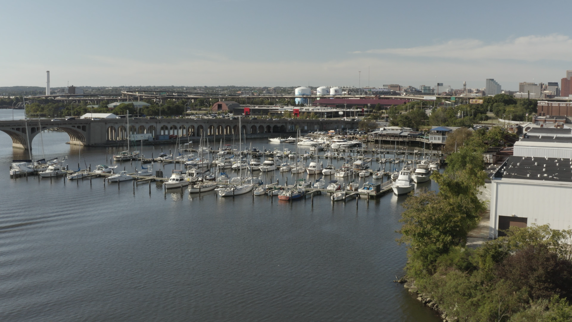 Aerial - Baltimore Yacht Basin - Baltimore, MD - Marinalife