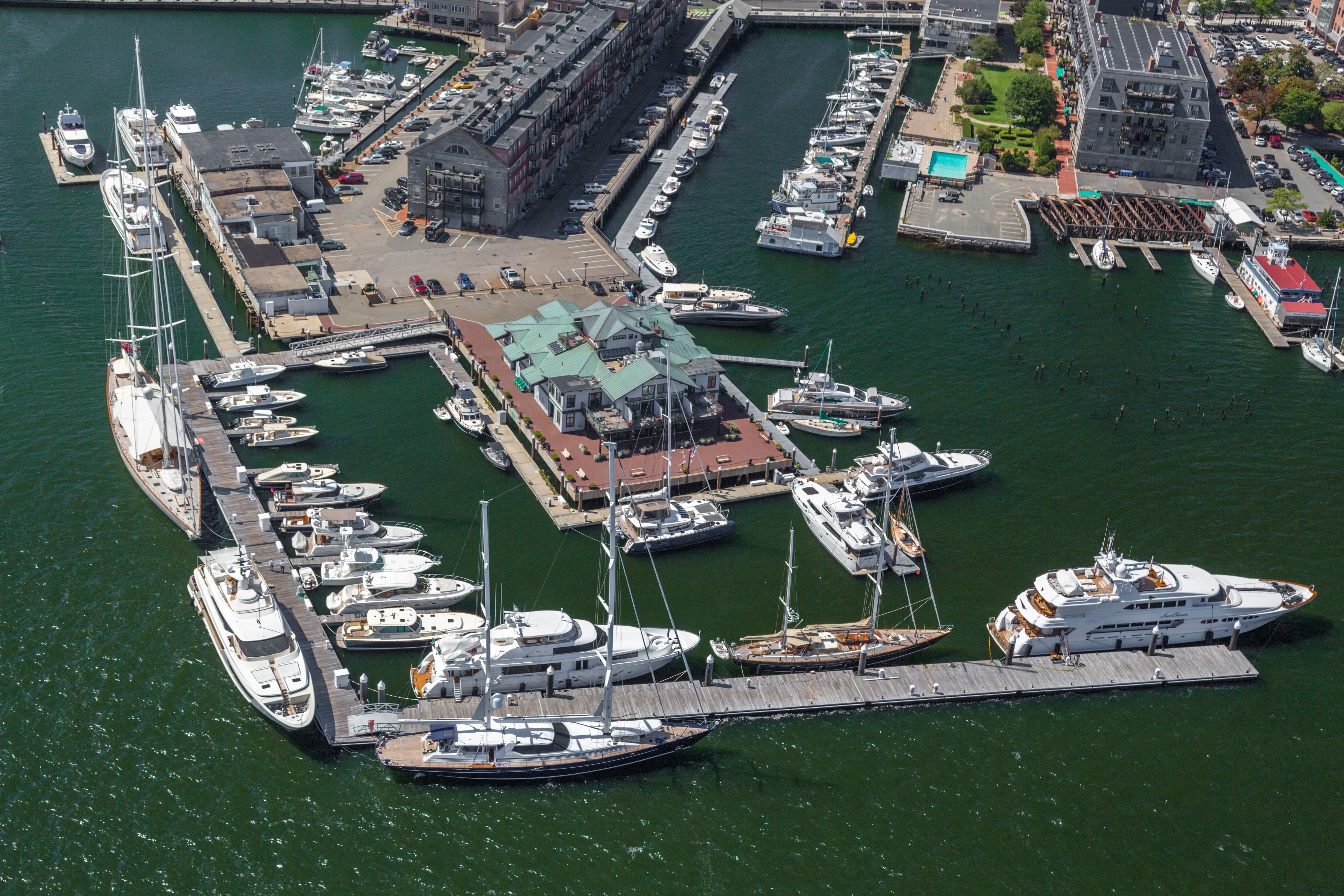 superyacht marina boston