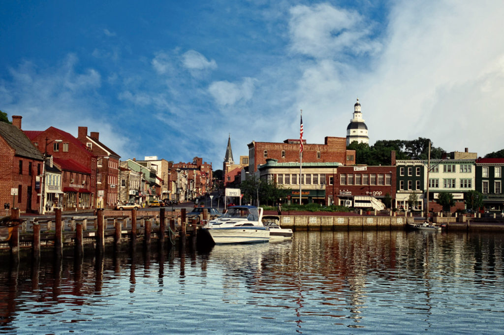 Annapolis, Maryland - Downtown Annapolis - Chesapeake Bay - Marinalife