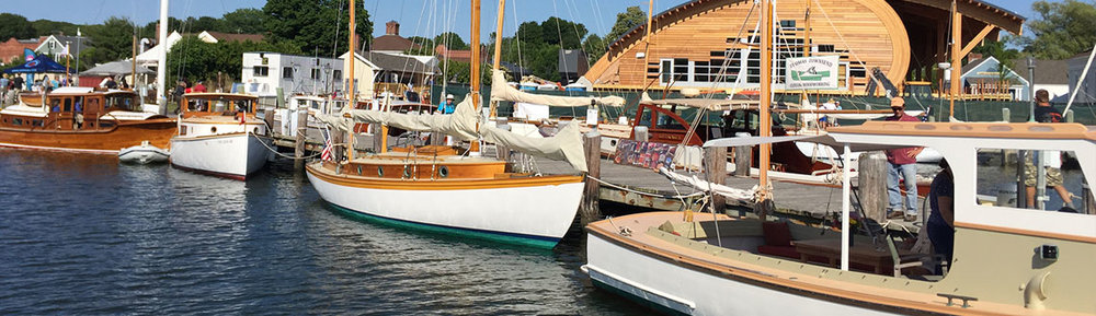 Annual Woodenboat Show at Mystic Seaport 
