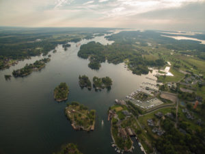 Islands Aerial View | The Thousand Islands NY | Travel Destinations | Marinalife