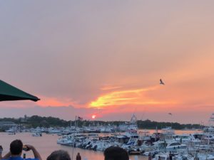 Block Island Sunset from The Oar | Marinalife
