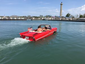 Put-in-Bay car boat by Rona Proudfoot | The Lake Erie Islands | Marinalife