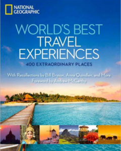 World's Best Travel Experiences by National Geographic | summer book club | marinalife