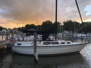 Long Winded at Safe Harbor Carroll Island | Sailing Long Winded | Marinalife