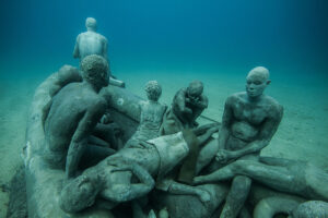 Jason de Caries Taylor Sculpture | underwater sculpture gardens | marinalife
